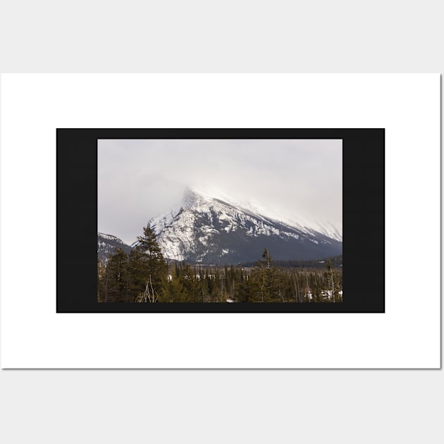 The Rocky mountains in winter Wall Art by josefpittner